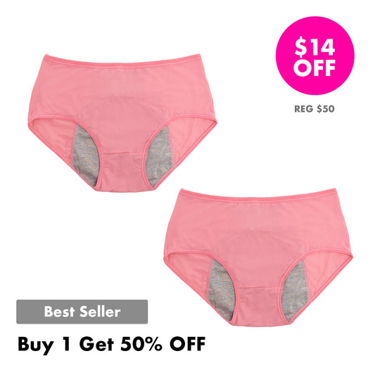 High Waist LeakProof Panties (Buy 1 Get 50% OFF)