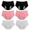 6pc High Waist LeakProof Panties - DesignComfort