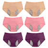 6pc High Waist LeakProof Panties - DesignComfort